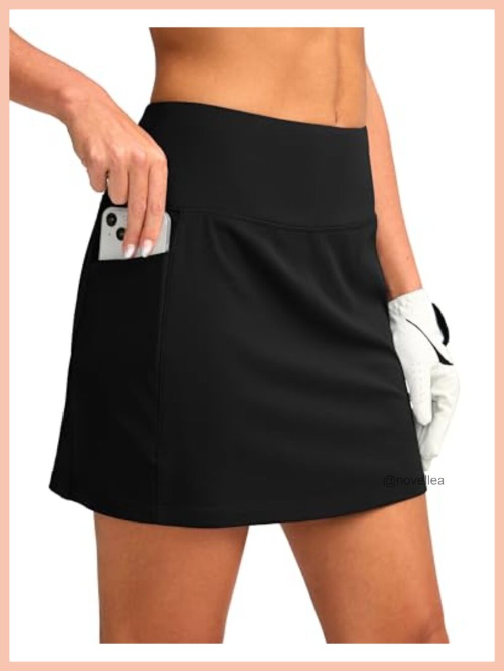 G Gradual Women's Golf Skort High Waisted Stretchy Tennis Skirt with 4 Pockets